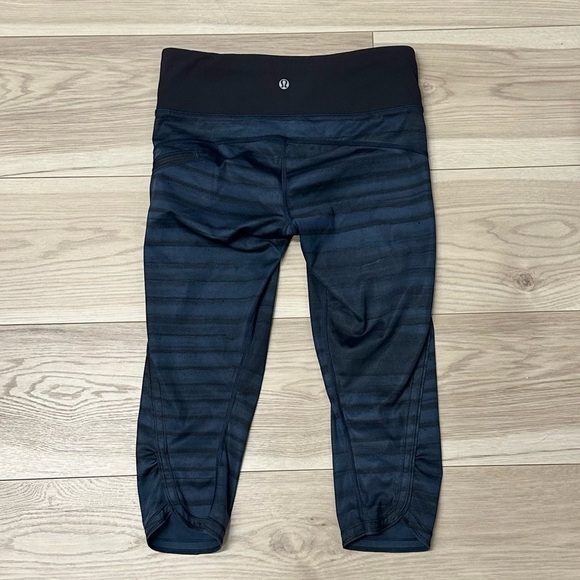 Lululemon Women’s Run: Top Speed Crop Leggings Tights - Picture 1 of 9